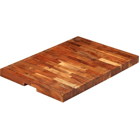 Maison Exclusive - Schneidebrett 60x42x4 cm Massivholz Akazie (1/5)