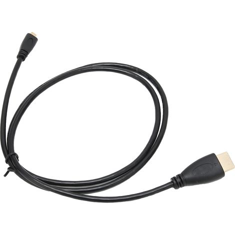 Câble HDMI 1m mâle-femelle 1.4 haute vitesse pour extension de connexion (1/5)