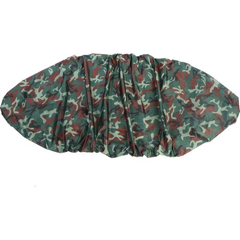 Housse de protection étanche UV pour kayak bateau 3.6-4m, camouflage vert armée, 4.5m imperméable antipoussière (1/5)