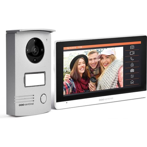 SCS SENTINEL - Interphone video filaire Ecran tactile 7 - VisioDoor 7+ (1/4)