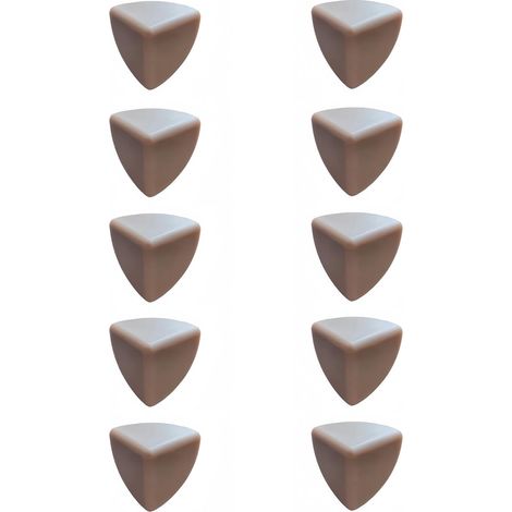 Coins protection silicone 2,5cm anti-collision pour angles table, lot de 10 (1/5)
