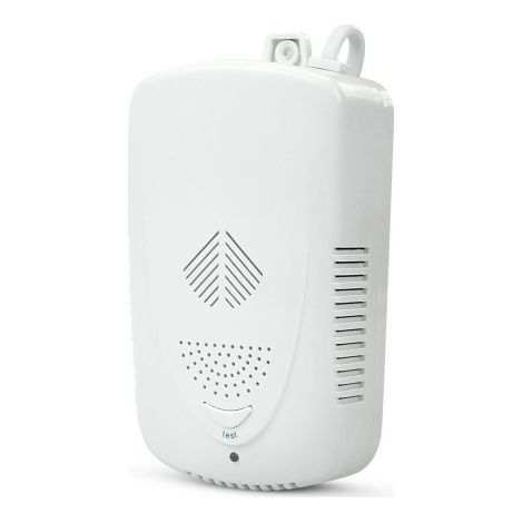 Detector gas alarma 85db indicador baterÍa baja botÓn test 4