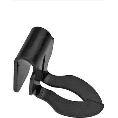 Agrafes pour panneau de porte - Citroën 2CV - Lot de 10 - Plastique noir - Installation sans outils