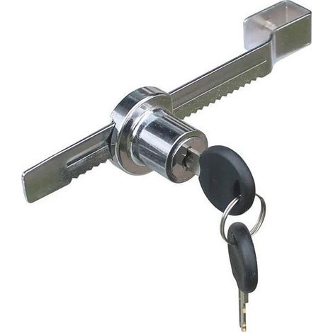Cylindre de vitrine à crémaillère 140 mm Ibfm