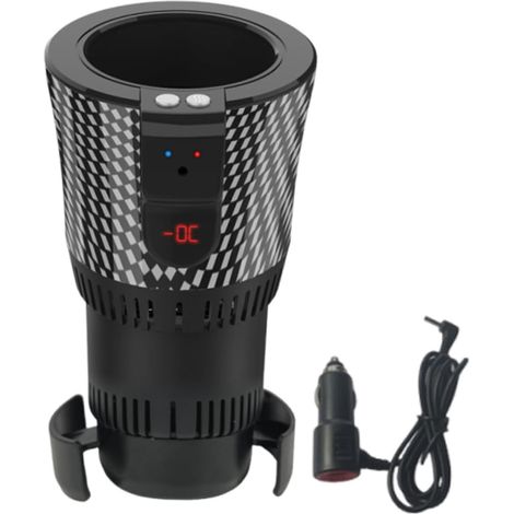 Zum Heizen und Kühlen Becher für Auto Mini tragbar mit Temperaturanzeige Langlebig und vielseitig zum Heizen und Kühlen von Getränken