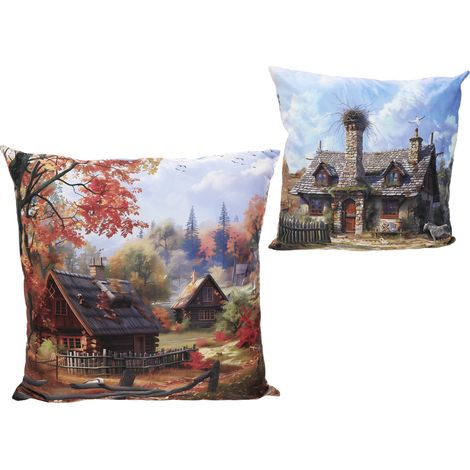 Carmani, almohada con relleno/cremallera 50x50cm - asentamiento campesino (1/3)