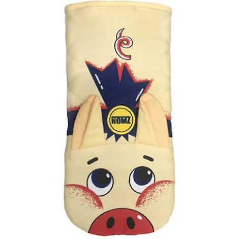Gant de cuisine/four micro-ondes antidérapant et anti-brûlure en forme de cochon mignon (1 pièce) (1/5)