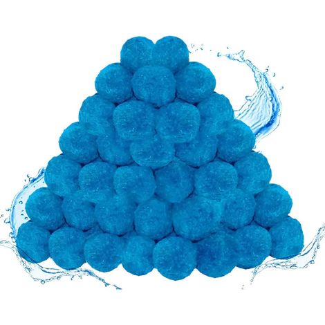 Fibres filtrantes pour filtres de piscine billes filtrantes (1/5)