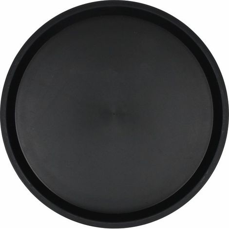 Tognana Rubber, vassoio rotondo cm 30 da servizio, antiscivolo nero