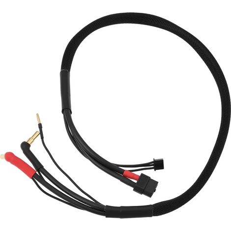 Câble D'équilibrage de Charge LiPo XT60 vers Connecteur à Broches 4/5 Mm 2S pour Batteries de Compétition (1/5)