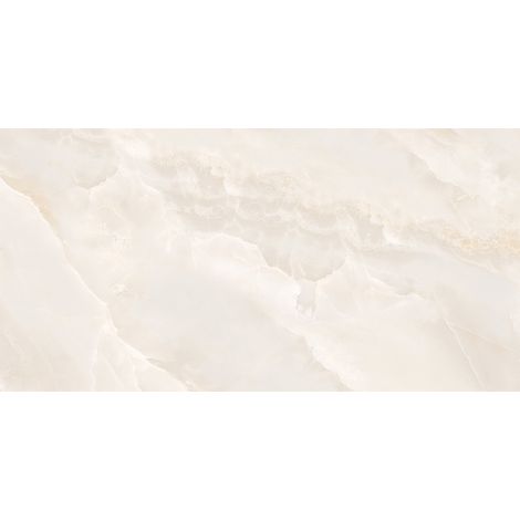 Mexen Polano Échantillon beige de grès cérame rectifié, carreau sol-mur, brillant - TL108-00-S (1/3)