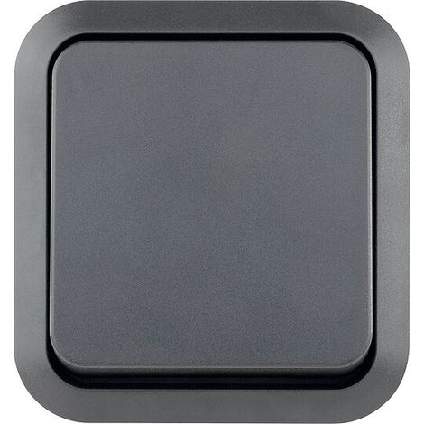 Aufputz-Aus-/Wechselschalter AquaStorm grau - 81 x 75 x 60 mm (1/3)