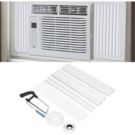 Zubehör für mobile Klimageräte, 43,2 x 25,4 cm, isolierte Seitenwand für mobile Klimageräte, Seitenabweiser für Fensterklimageräte, doppellagige, isolierte und wasserdichte Seitenwand (1/5)