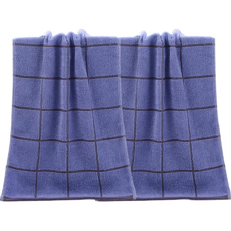 Ensemble de serviettes de toilette en coton résistant, idéal pour les hôtels, spas, salons de beauté et salles de sport, 33 x 73 cm.