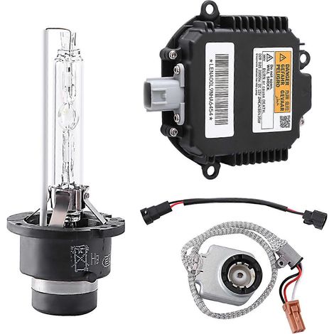 28474-89904 Ballast de phare xénon HID D2S + tête d'allumage avec kit de câblage et ampoule pour Nissan 350Z, Renault Civic et Subaru Impreza