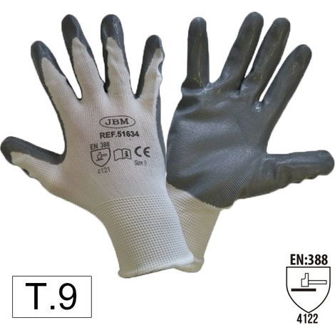 Schutzhandschuhe jbm nitril palm verstärkt Abriebfestigkeit