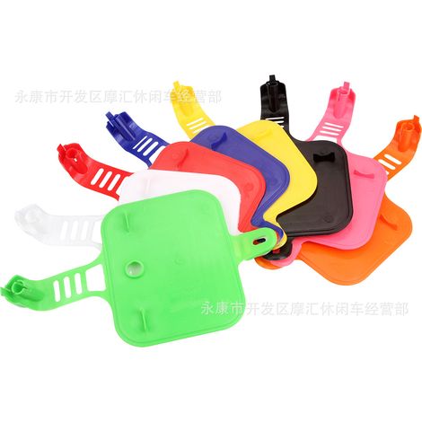 Off-road motorcycle accessories for BBR KLX 50CC-160CC rear left and right fenders, plastic parts, white or pink. (1/5)