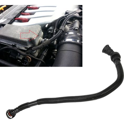 Tuyau de reniflard de carter compatible avec BMW Z4 E82 E85 E87 E88 E90 E91 11157533346 (1/5)