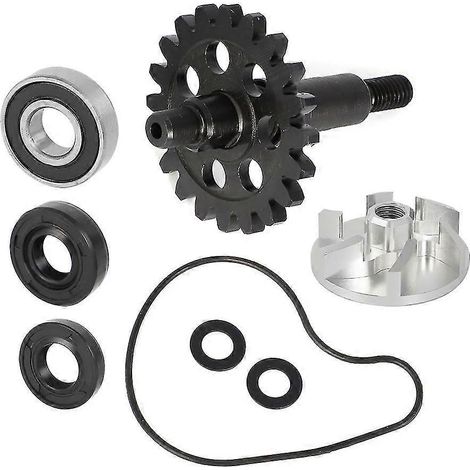 Wasserpumpen-Impellerwellen-Zahnradsatz passend für Yamaha YZ250F WR250F 2001 2002 2003 2004 - 2013--