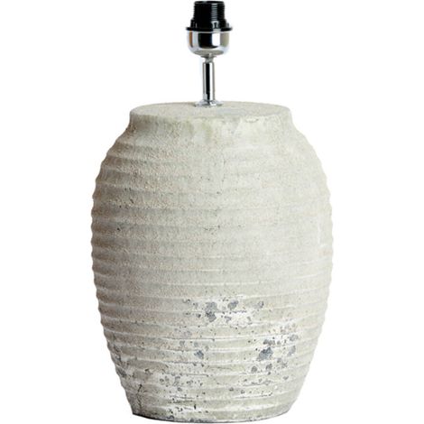 Light & Living - lampe de table - CASSARO - gris - céramique -