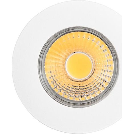 Lámpara de techo Nobile A 5068T Flat blanco 8W mate