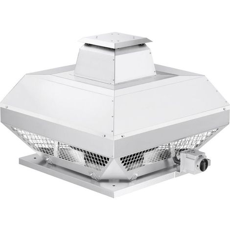 Helios RDD 710/6 Radial-Dachventilator horizontal, 3-PH 400V, 27250m3/h, 4,3kW, 6-polig