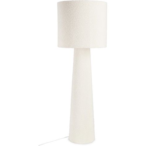 BIZZOTTO Lampada Piantana Radhe Bouclè Beige (1/4)