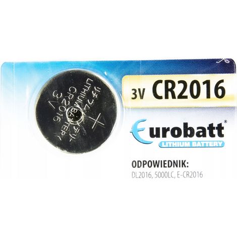 Batterie für VW-Schlüssel, Audi, Skoda, Seat CR2016 3V (1/2)