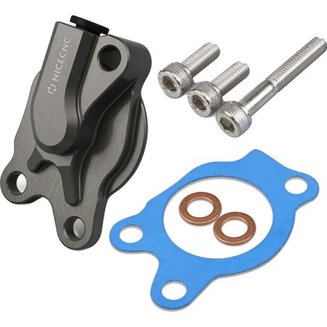 Cylindre esclave d'embrayage, construction en aluminium, compatibilité avec plusieurs modèles, noir (1/2)