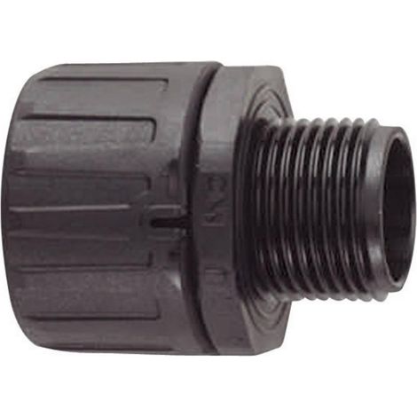 HellermannTyton Hg28-S-Pg21 racor negro 28 mm PG21