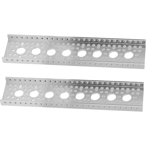 profilés en U en aluminium 48x12mm haute résistance, accessoire pour poutre latérale 3 pièces pour Robot3121-0008-0216