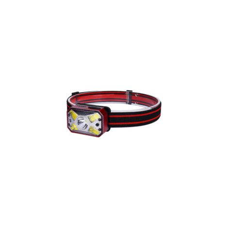 LED-Scheinwerfer mit COB-Sensor, rotes Licht, Typ-C-Induktionsscheinwerfer, rot-Crezuo
