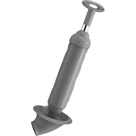 Piston de toilette puissant à pression d'air - Poignée ABS pour évacuation de la salle de bain et de la cuisine - Poignée ergonomique - Nettoyeur de vidange de toilettes (1/4)