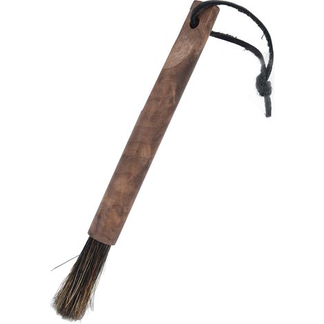 Brosse de Nettoyage pour Moulin à Café en Bois à Poils Naturels - Accessoire Cuisine (1/5)