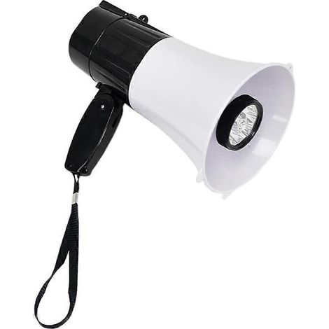 SA-MEGA 10 - Kompaktes und leichtes Megafon mit LED-Leuchten und Sirene (1/5)