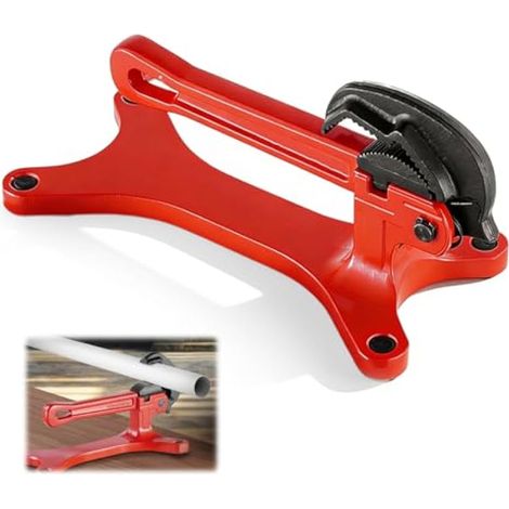 éTau De Tuyau Portable, étau à Tuyaux Outil De Serrage De Tuyau ince à Sertir Pince à Sertir pour Tuyau pour Installation, Réparation, Entretien Plomberie sur Site (1/5)