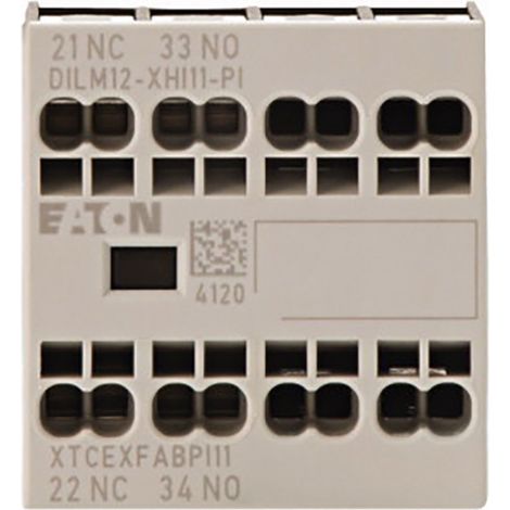 Eaton 199456 DILM12-XHI11-PI Hilfsschalter 240 V/AC 3.5 A 1 Schließer, 1 Öffner 1 St. (1/5)