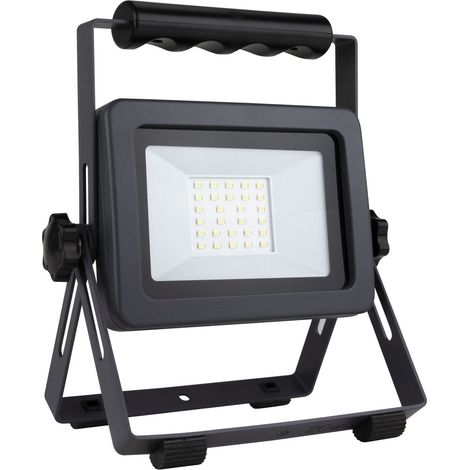 REV LED Arbeitsleuchte Flare 20W silber-anthrazit Baustrahler (1/3)