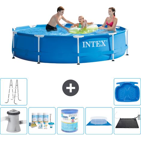 Intex Piscine Tubulaire Ronde - 305x76 cm - 8-pièces S31658 (1/5)