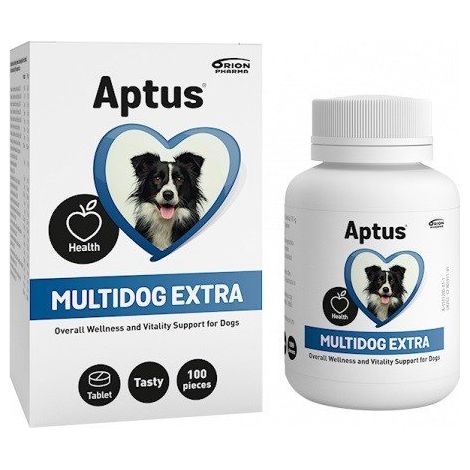 APTUS Multidog, complément de vitamines et minéraux pour chiens, 100 comprimés