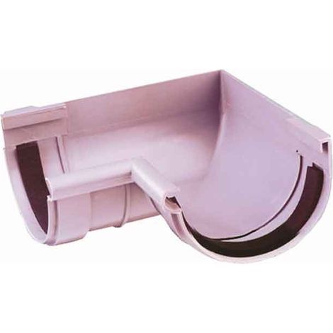Ángulo Interior Gris PVC Canalón Ferroplast  Canalon: 25Ø