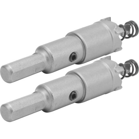 2er-Set Hartmetall-Lochsägen-Set zum Schneiden von dicken Metallplatten, Industriebedarf, φ16,5 mm (1/5)