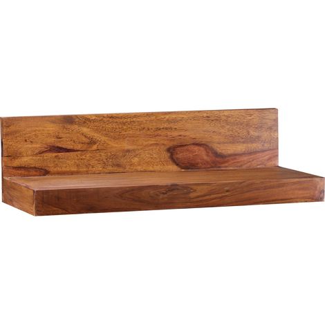 Etagère murale 60x23x17 cm en sheesham massif - MADURAI (1/5)