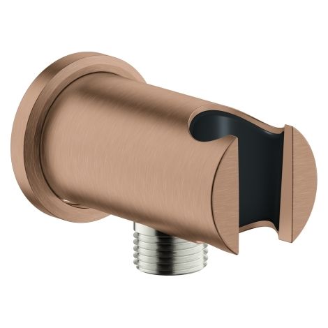 Grohe Rainshower - Wandanschlussbogen mit Halterung, Warm Sunset gebürstet 26658DL0 (1/4)