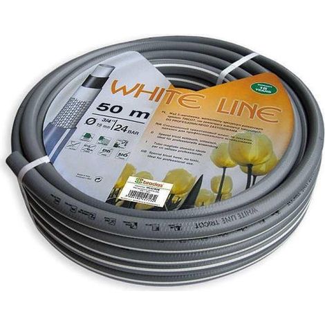 Tuyau d'arrosage 5 couches WHITE LINE Ø 19 mm 50 mètres (1/2)