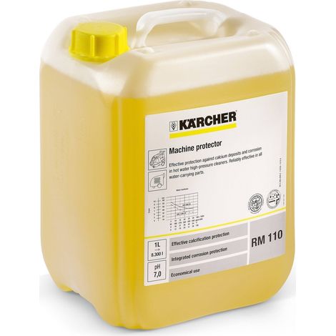 KARCHER Agent d'Entretien PressurePro RM 110 62953050, Bidon de 200 L, pH 9, Protection Anticalcaire Nettoyeurs a Eau Chaude