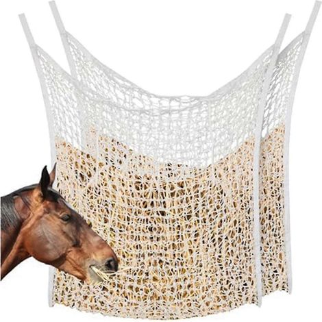Filet à foin pour nourrir les chevaux (1/5)