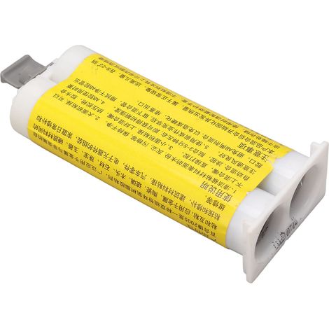 Colle époxy AB, résine haute viscosité, totalement transparente, séchage rapide en 5 minutes, idéale pour les bricoleurs, 50 ml (1/5)