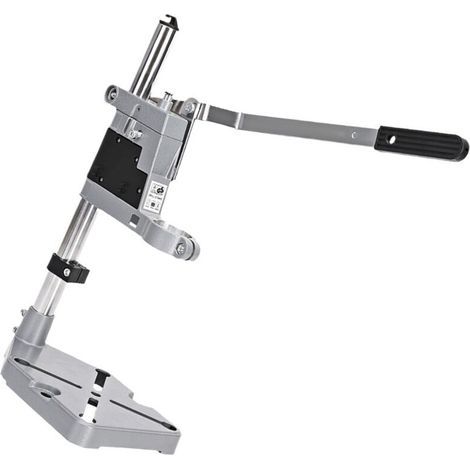 Support de perceuse à colonne, outil de serrage d'établi, pour station de travail manuelle, table de travail réglable à un trou, avec base en aluminium, cadre fixe rotatif portable compatible (1/5)