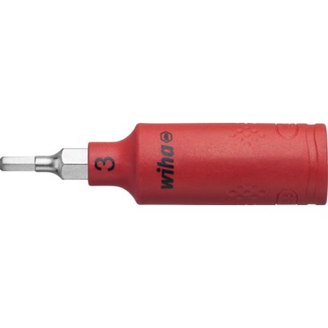 WIHA Schraubendrehereinsatz 1/4" Innen-6kt VDE 3x65mm (1/3)
